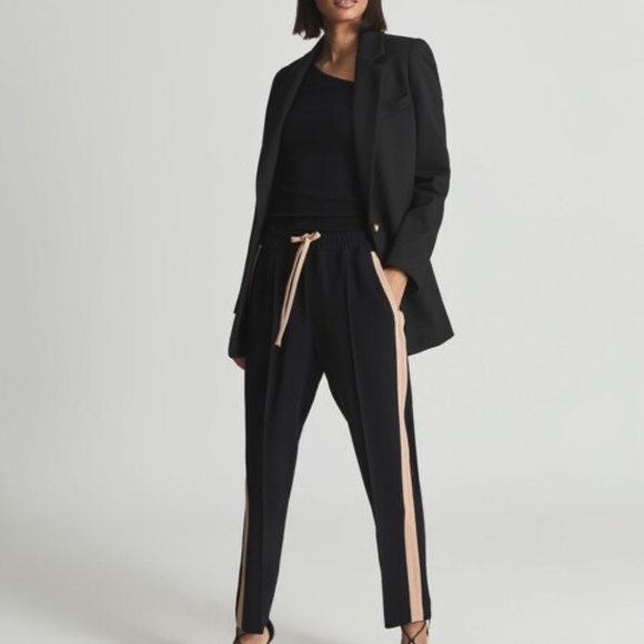 Reiss Frazer tapered pull-on trousers, 38/6 - Picture 1 of 8
